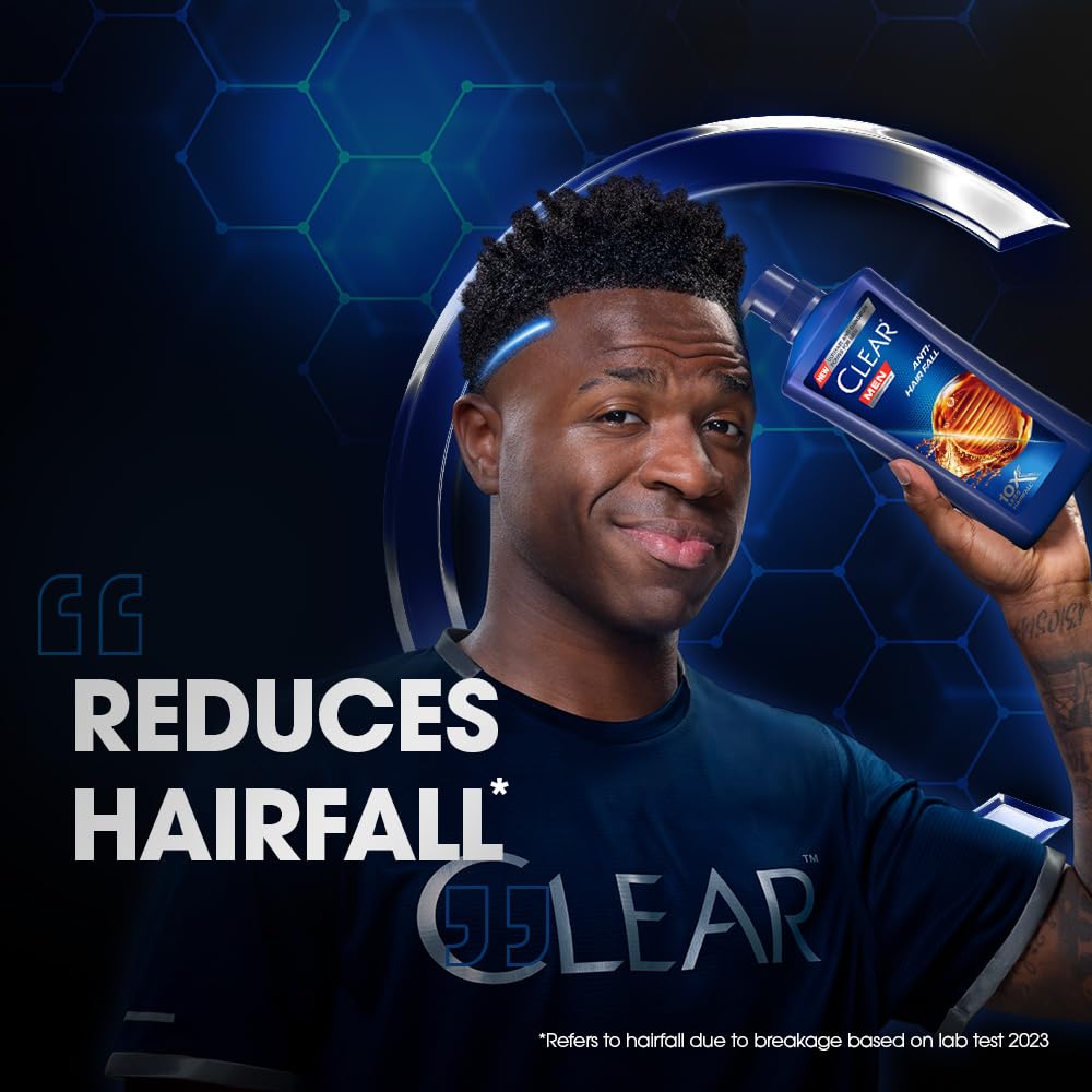 Clear Men Anti-Hair Fall Anti-Dandruff Shampoo, 650 ML