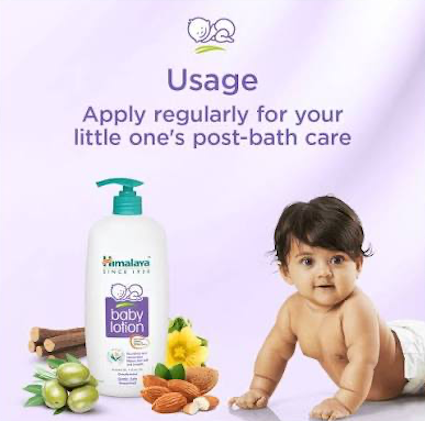 Himalaya Olive Oil & Almond Oil Baby Lotion | 400ml