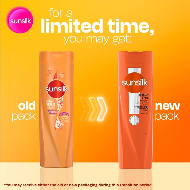 Sunsilk Instant Repair & Protect Shampoo for Damaged Hair - 400 ml