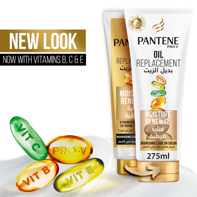 Pantene Pro-V Hair Oil Replacement Leave On Cream Moisture Renewal 275 ml