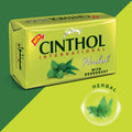 Cinthol Godrej Bar Soap 99.9% Germ Protection Herbal (With Deodarant) 175G