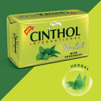 Cinthol Godrej Bar Soap 99.9% Germ Protection Herbal (With Deodarant) 175G