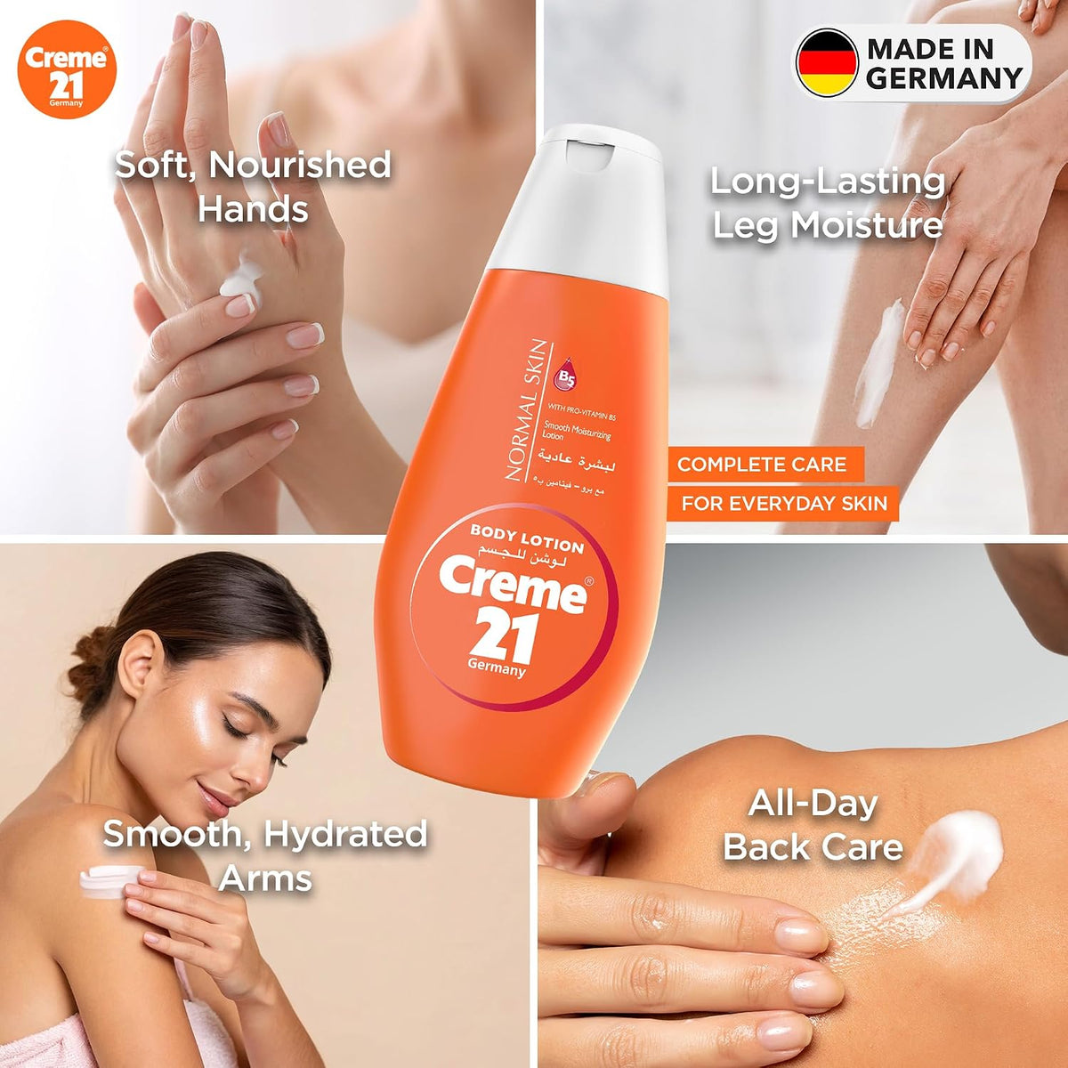 Creme 21 Lightweight Daily Moisturizing Body Lotion - 400 ml