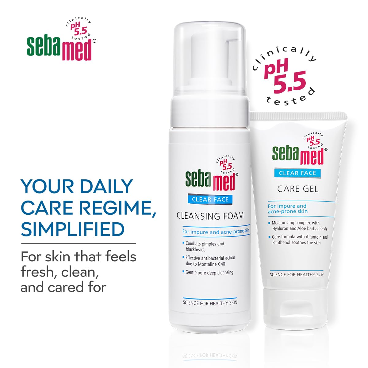 Sebamed Clear Face Gentle Anti-Acne Cleansing Foam | 150ml