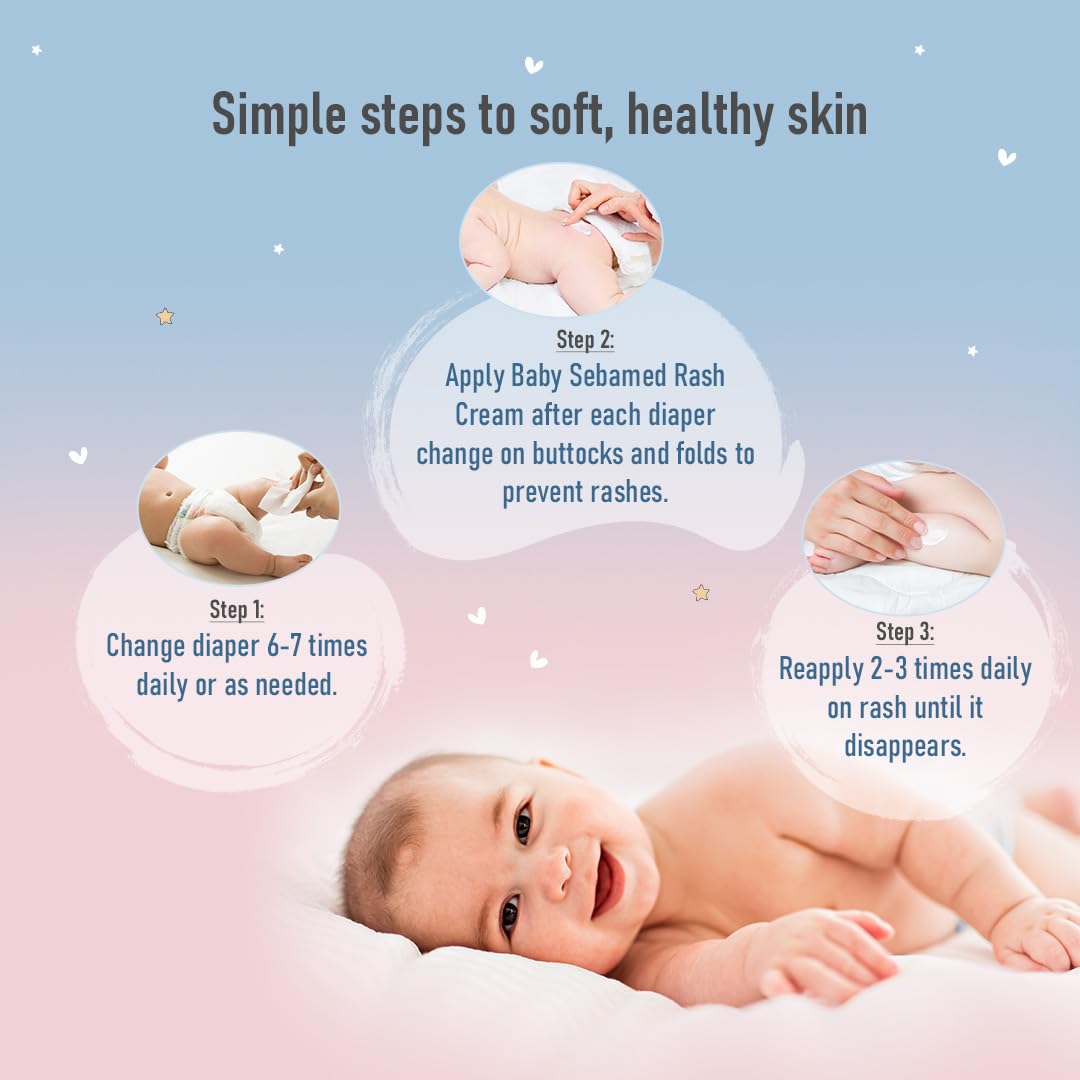Sebamed Extra Soft Baby Cream with Panthenol - pH 5.5 Protection (200 ml)