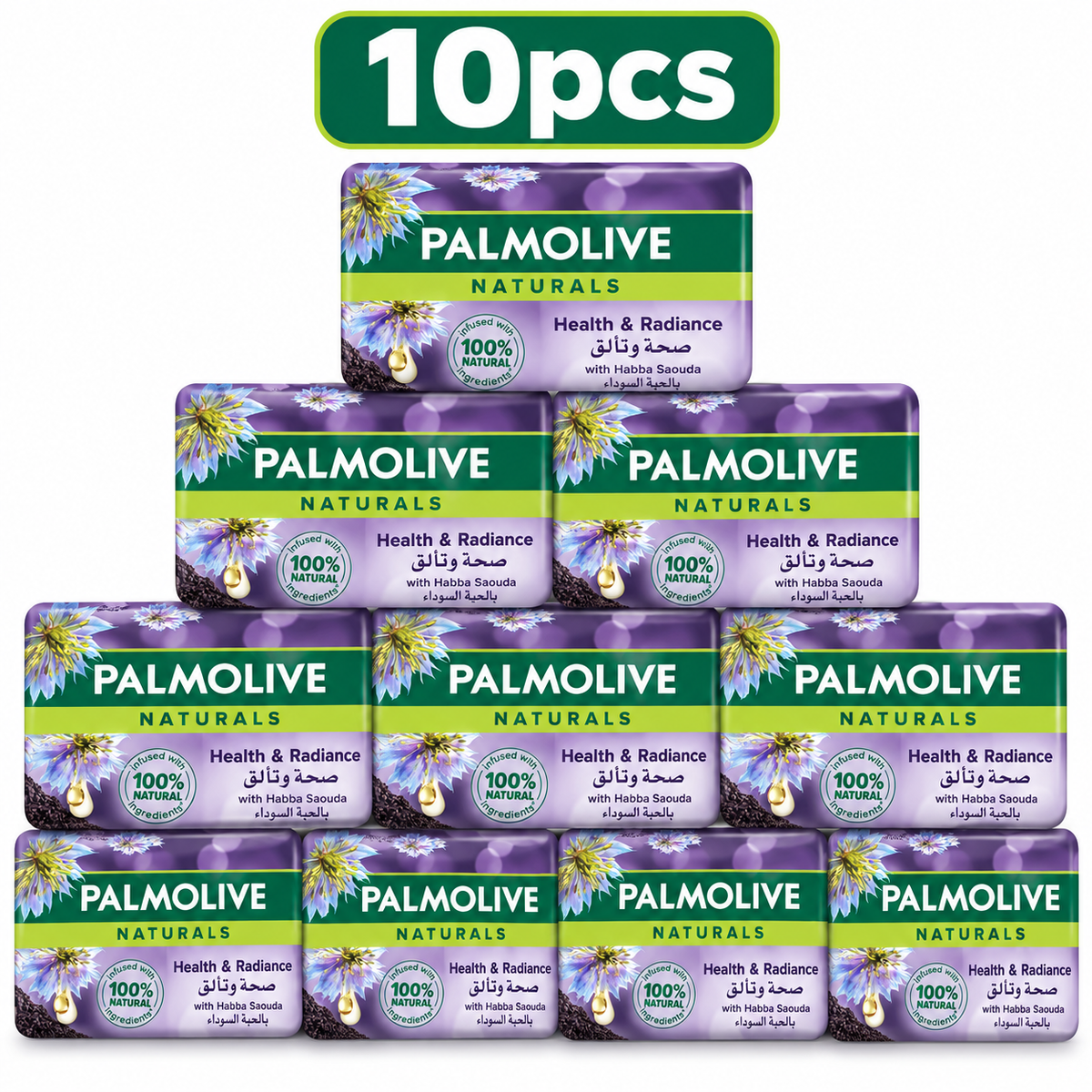 Palmolive Soap 170g with Habba Saouda – Fresh & Nourishing Cleanse x 10pcs