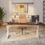Tribesigns Computer Desk, 180cm Large Office Desk Workstation