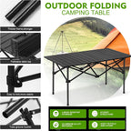 SKY-TOUCH Outdoor Camping Folding Table，Lightweight Folding Table