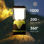Lepro 1000LM Battery Powered LED Camping Lantern