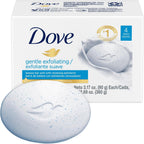 Dove Gentle Exfoliate Soap 90g – Mild Cleansing with Exfoliating Care 4Pcs