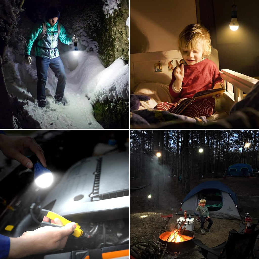 Lepro LED Camping Lantern, Camping Essentials, AAA Batteries Included