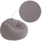 Beanless Bag Inflatable Chair, Grey