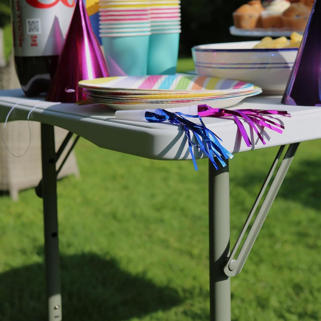 SKY-TOUCH Folding Lightweight Trestle Outdoor Camping Table