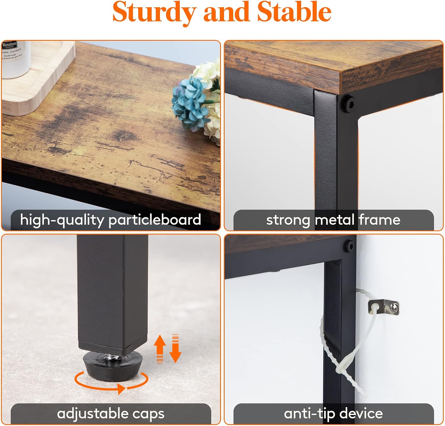Lifewit Console Table, Narrow Sofa Table