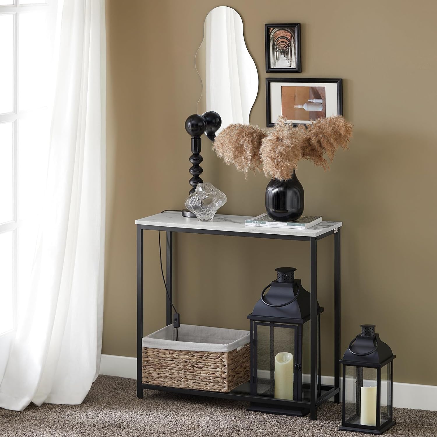Console Table Entrance TV Small Bar