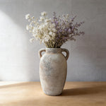 Ceramic Flower Vase with Handles Home Decor
