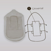 Pasito a Pasito Amelie Universal Stroller Sleeping Bag in Blue