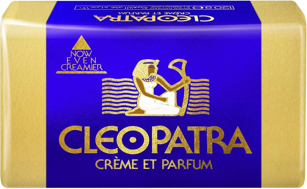 Cleopatra Cream Soap 120g 2Pack x 12pcs  – Gentle Cleansing & Soft Skin Care