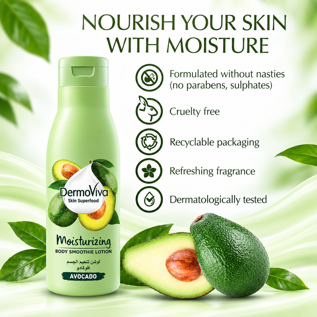 Dermoviva Moisturizing Lotion Value Pack –  2pcs-400ml + 2pcs-200ml