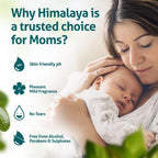 Himalaya Gentle Baby Bath Tear-Free|pH 5.5 | 95% Natural Origin Ingredients|with Chickpea & Fenugreek-  400ml