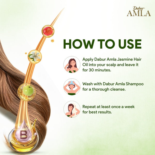 Dabur Amla Jasmine Hair Oil 300 ml
