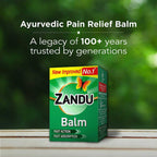 Zandu Balm, 50ml x Pack of 2, Effective relief from Headache, Body Pain, Sprain and Cold