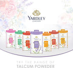 Yardley London English Lavender & English Rose Talcum Powder | Twin Pack (2 x 250g)