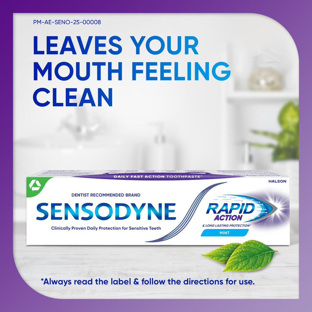 Sensodyne Rapid Action Whitening Toothpaste 75 ml
