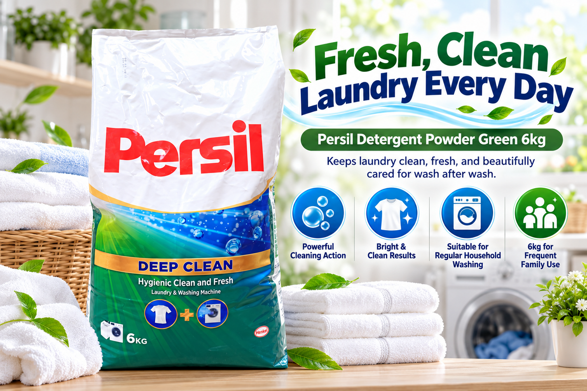 Persil Green Laundry Detergent Powder  – 6kg Pack