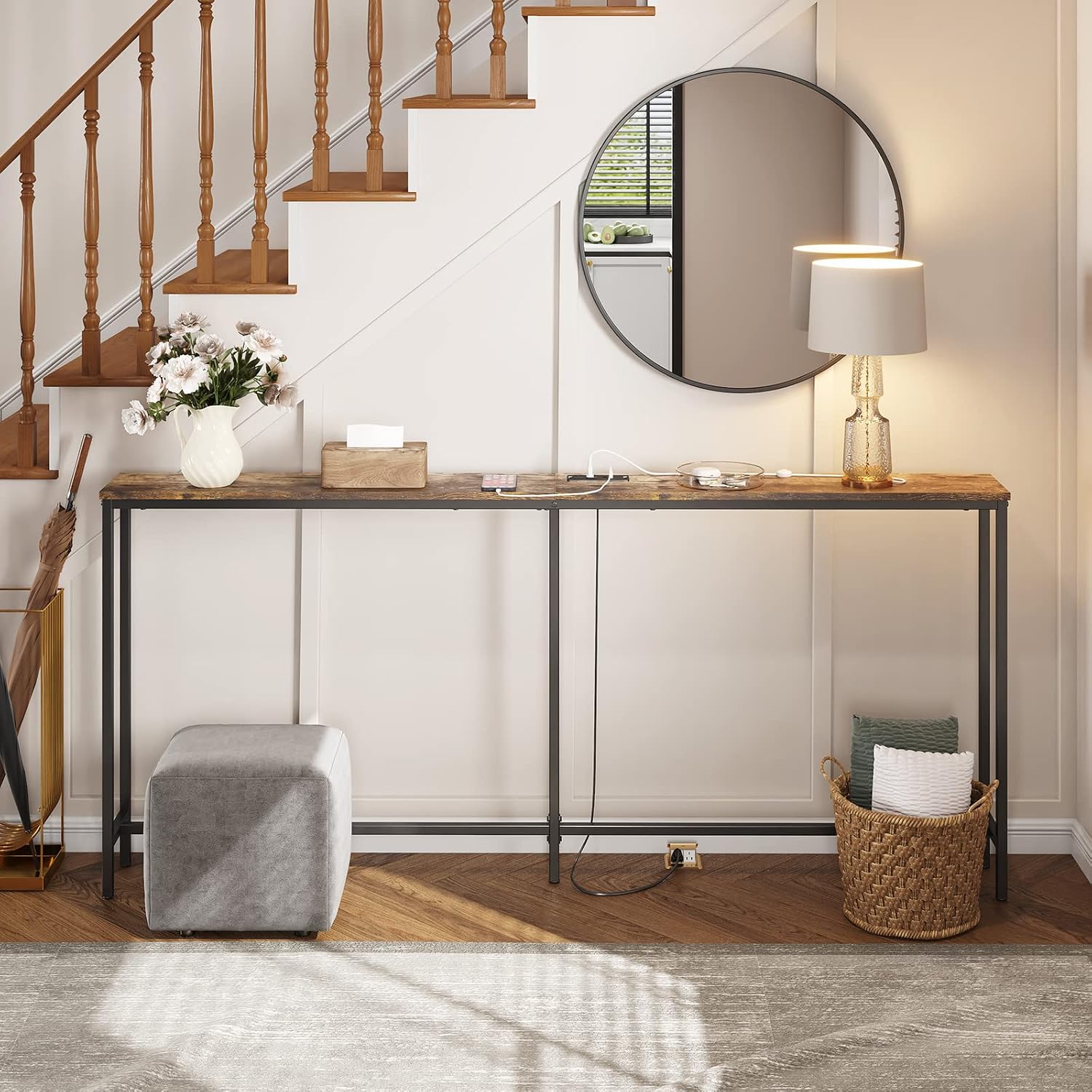 Lifewit Console Table, Narrow Sofa Table