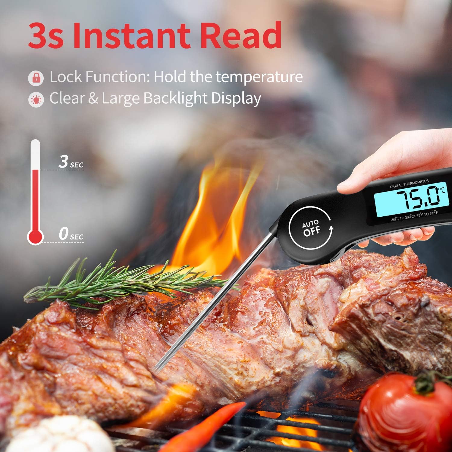 DOQAUS Digital Meat Thermometer