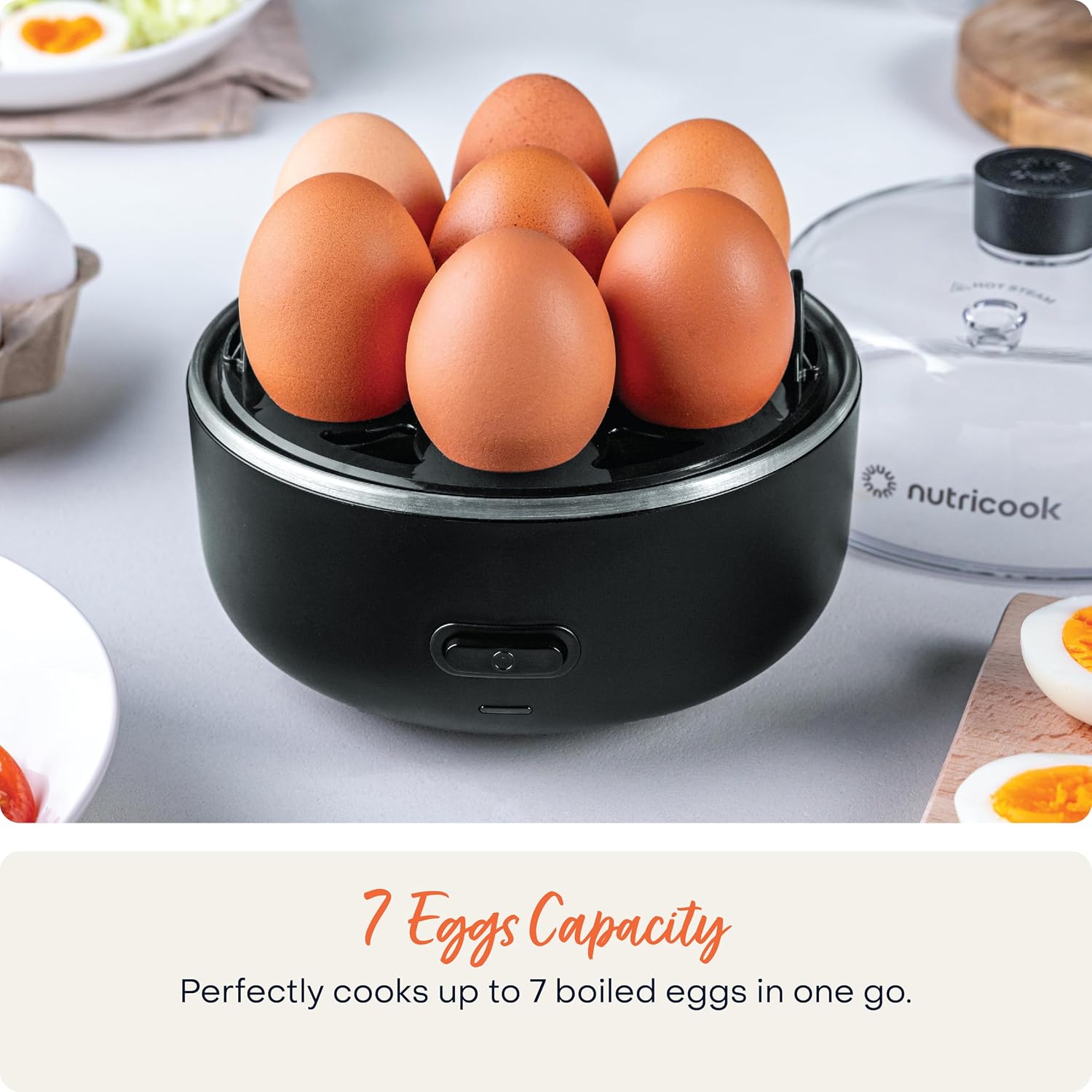 Egg Cooker, 7 Eggs Capacity
