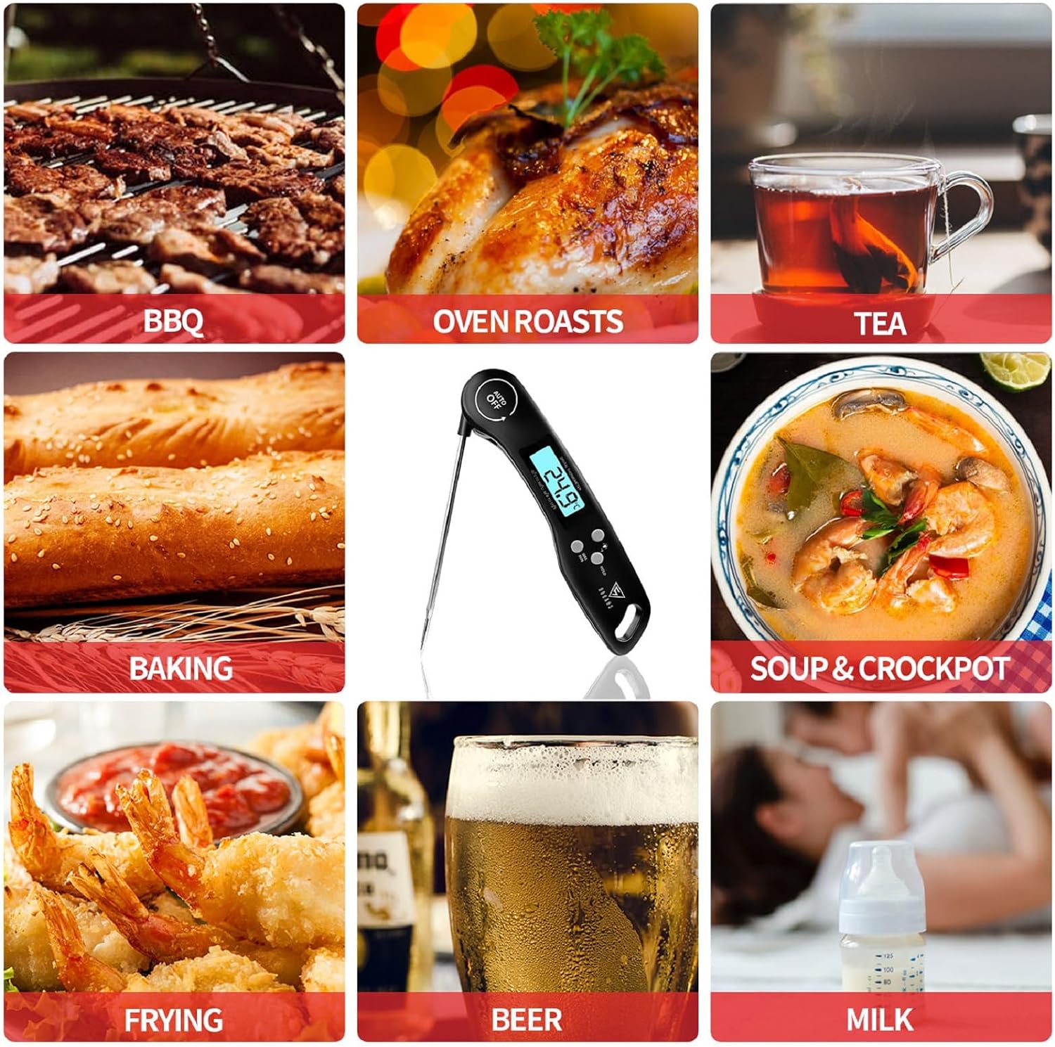 DOQAUS Digital Meat Thermometer