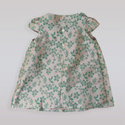 La Stupenderia Luxury Baby Girl Dress With Bow Neckline