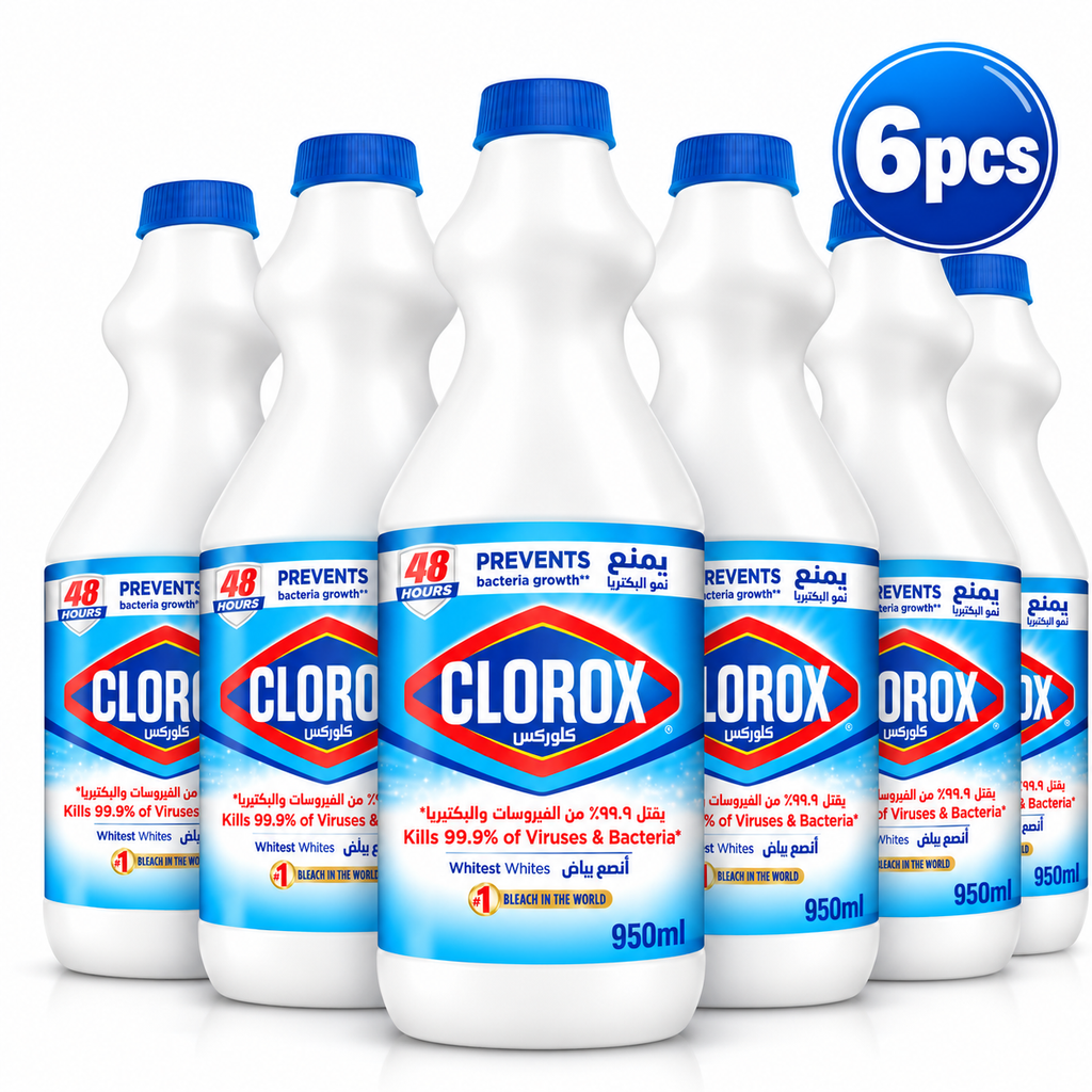 Clorox Original Liquid Bleach – 950ml 6pcs
