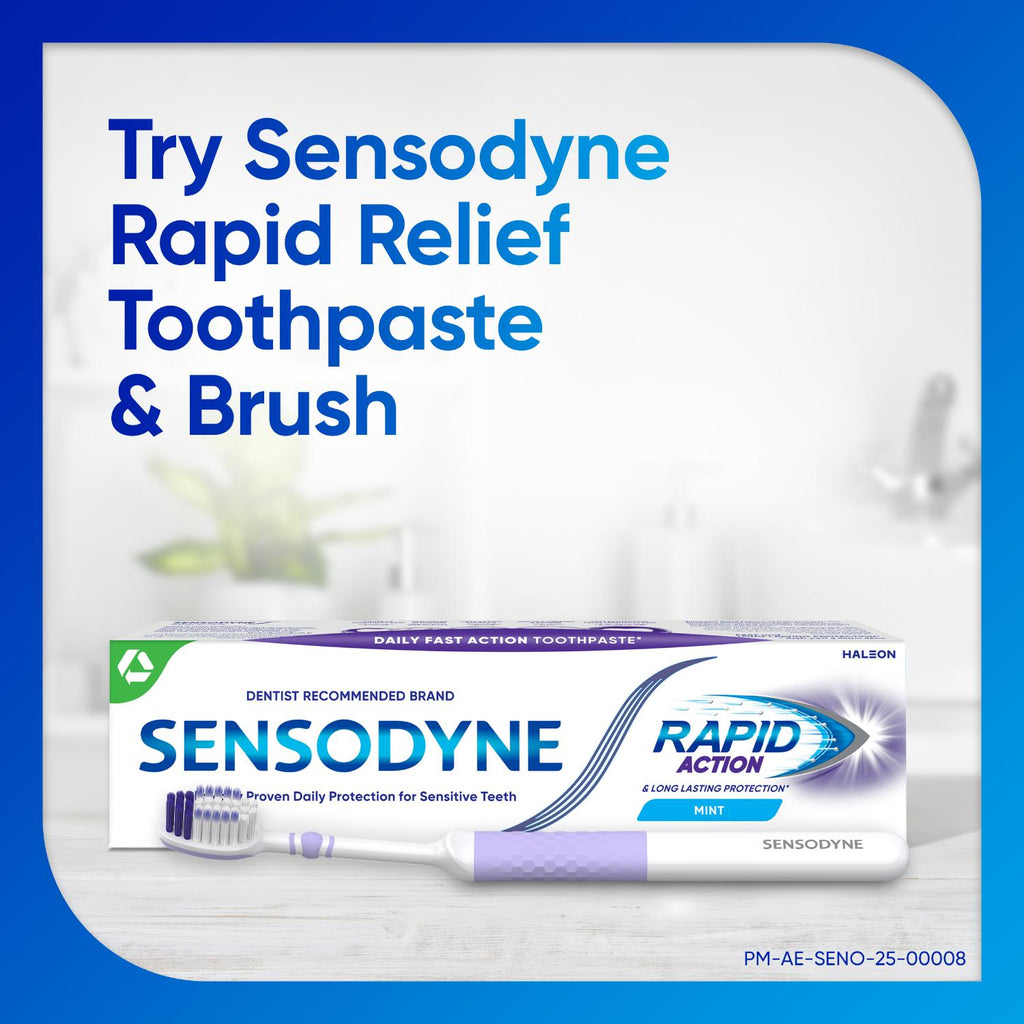 Sensodyne Rapid Action Whitening Toothpaste 75 ml