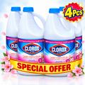 Clorox Floral Scent Bleach 1.89L – Powerful Cleaning & Freshness 4 Pcs