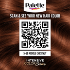 Palette ICC Middle Chestnut 5-68 – Long-Lasting Hair Color 4pcs