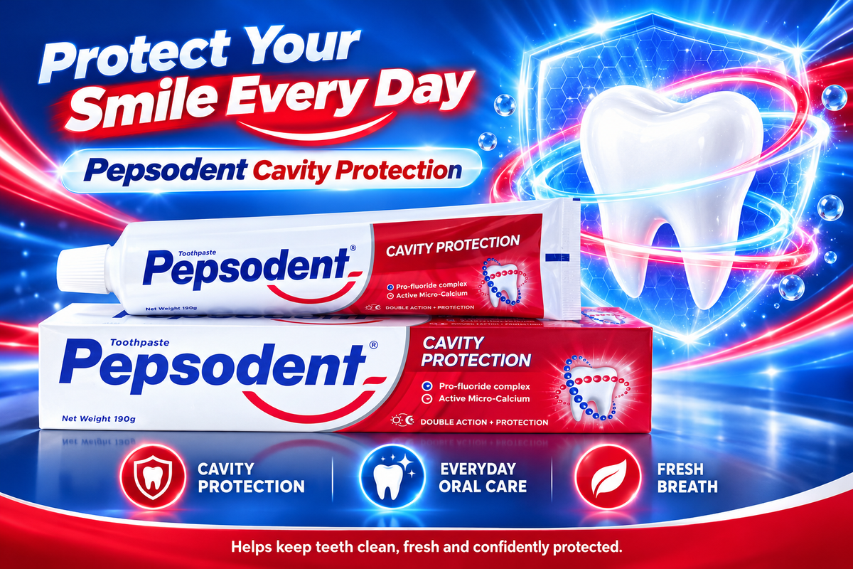 Pepsodent Toothpaste 190g x 6pcs  – Cavity Defense & Fresh Clean Feel