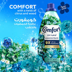 Comfort Concentrated Blue Love Fabric Softener 905ml – Long-Lasting Freshness 4pcs