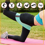 3 PC Fabric Resistance Bands Set