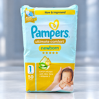 Pampers Premium Care Size 1 – 4 × 50 Diapers Value Pack