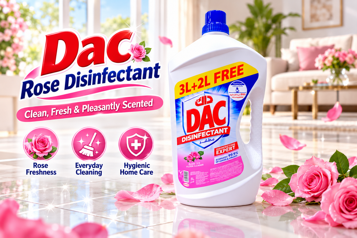 Dac Rose Disinfectant 3L X 2Pcs = 6L Value Pack