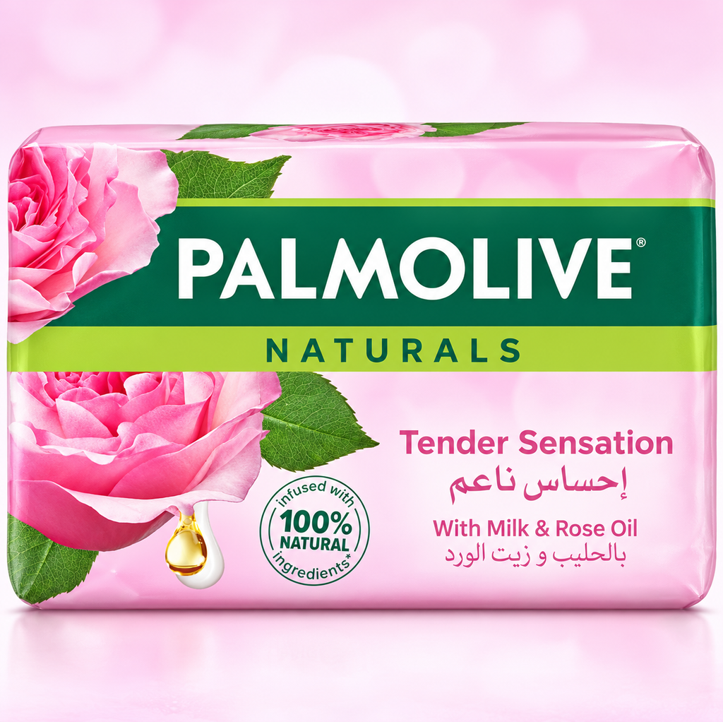 Palmolive Nourishing Sensation Soap with Milk & Rose 170g x 2packs 12pcs