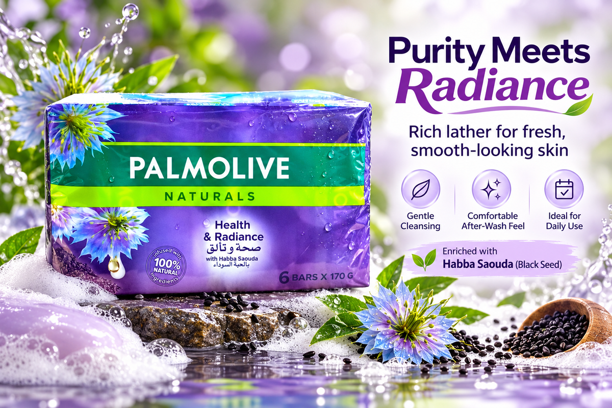 Palmolive Soap 170g with Habba Saouda – Fresh & Nourishing Cleanse x 10pcs