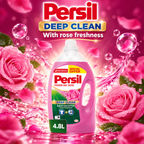 Persil Rose Power Gel 4.8L – Powerful Laundry Detergent