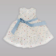 Amberley London Girls Palladium Dress in Elegant Skylark Blue