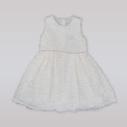 Amberley London Arabesque Pink Sleeveless Winter Dress for Girls