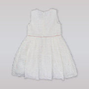 Amberley London Arabesque Pink Sleeveless Winter Dress for Girls