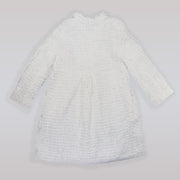 Amberley London Girls Arabesque Winter Coat in Confetti Pink